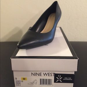 Nine West black heels